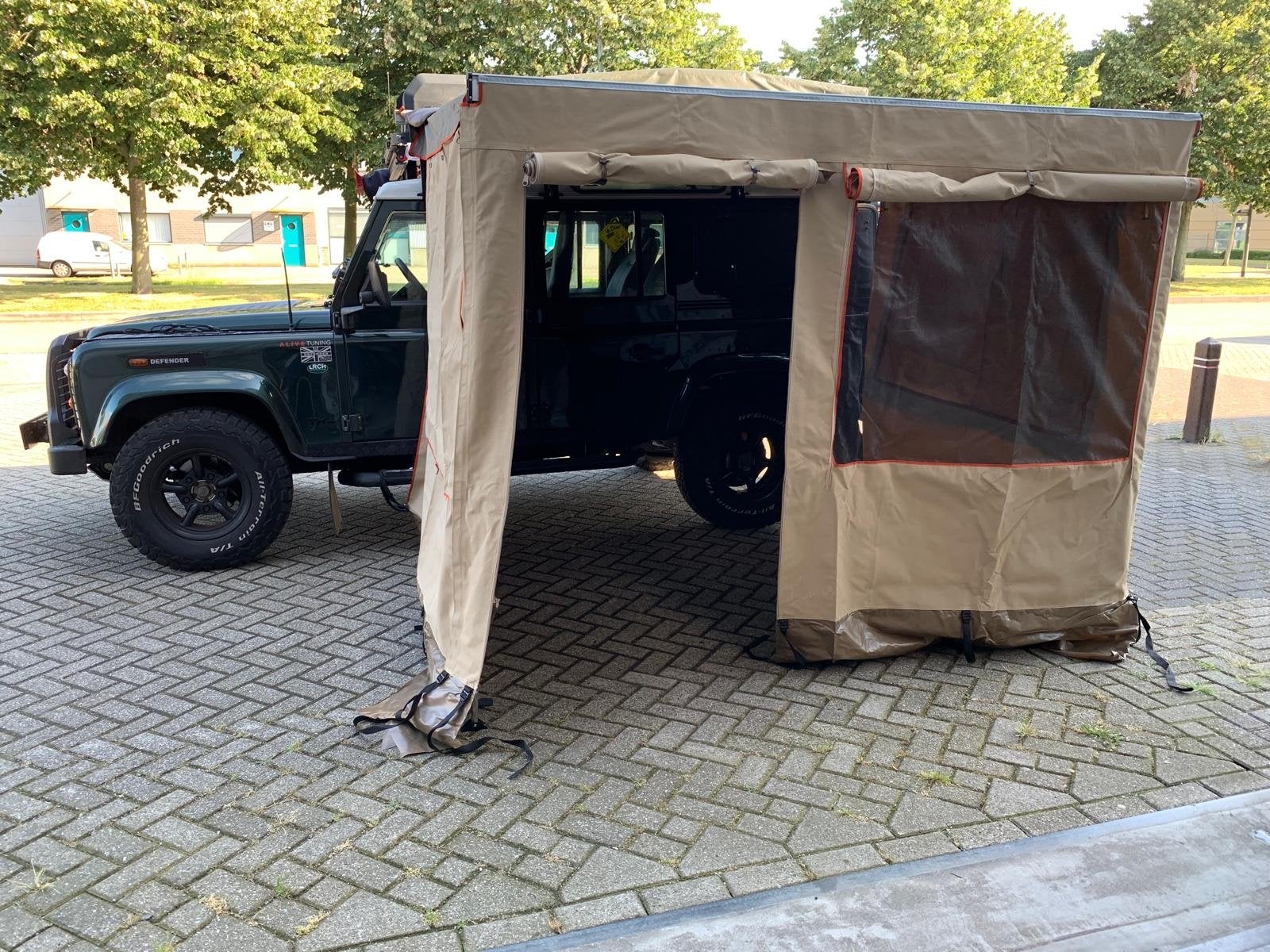 Howling Moon 2500 Luifel/Awning 250x200 met nieuwe zijwanden, Caravans en Kamperen, Voortenten en Luifels, Ophalen, Gebruikt, Overige merken