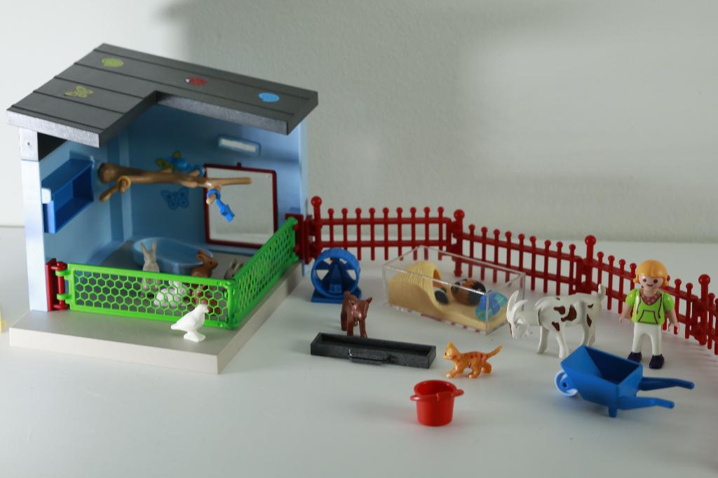 Playmobil Knaagdierenverblijf en kinderboerderij - 9277, Ophalen of Verzenden, Zo goed als nieuw, Complete set