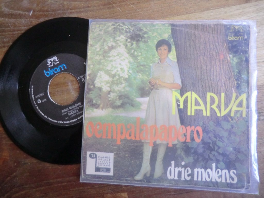 marva                 oempalapapero/drie molens, Ophalen of Verzenden, Gebruikt, 7 inch, Levenslied of Smartlap