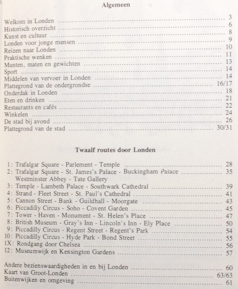 Van Goor's vintage reisgids voor Londen jaren 70, Boeken, Reisgidsen, Overige merken, Verzenden, Europa, Zo goed als nieuw