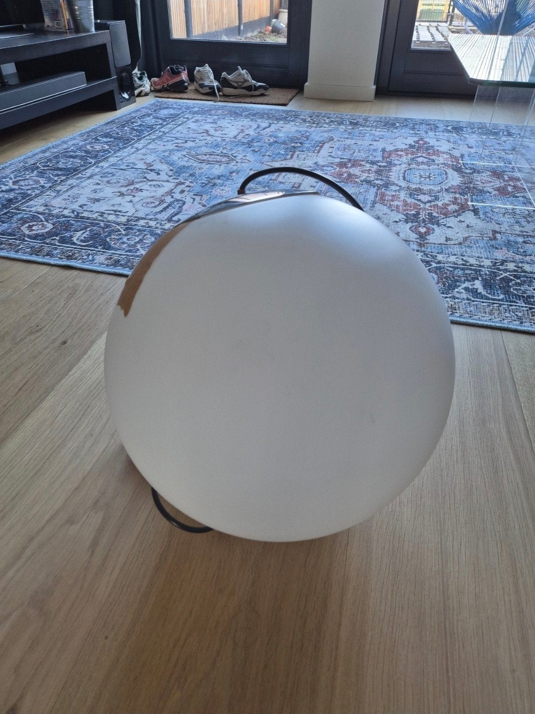 Vintage bollamp Ø 40 cm – jaren 60/70 stijl, Ophalen