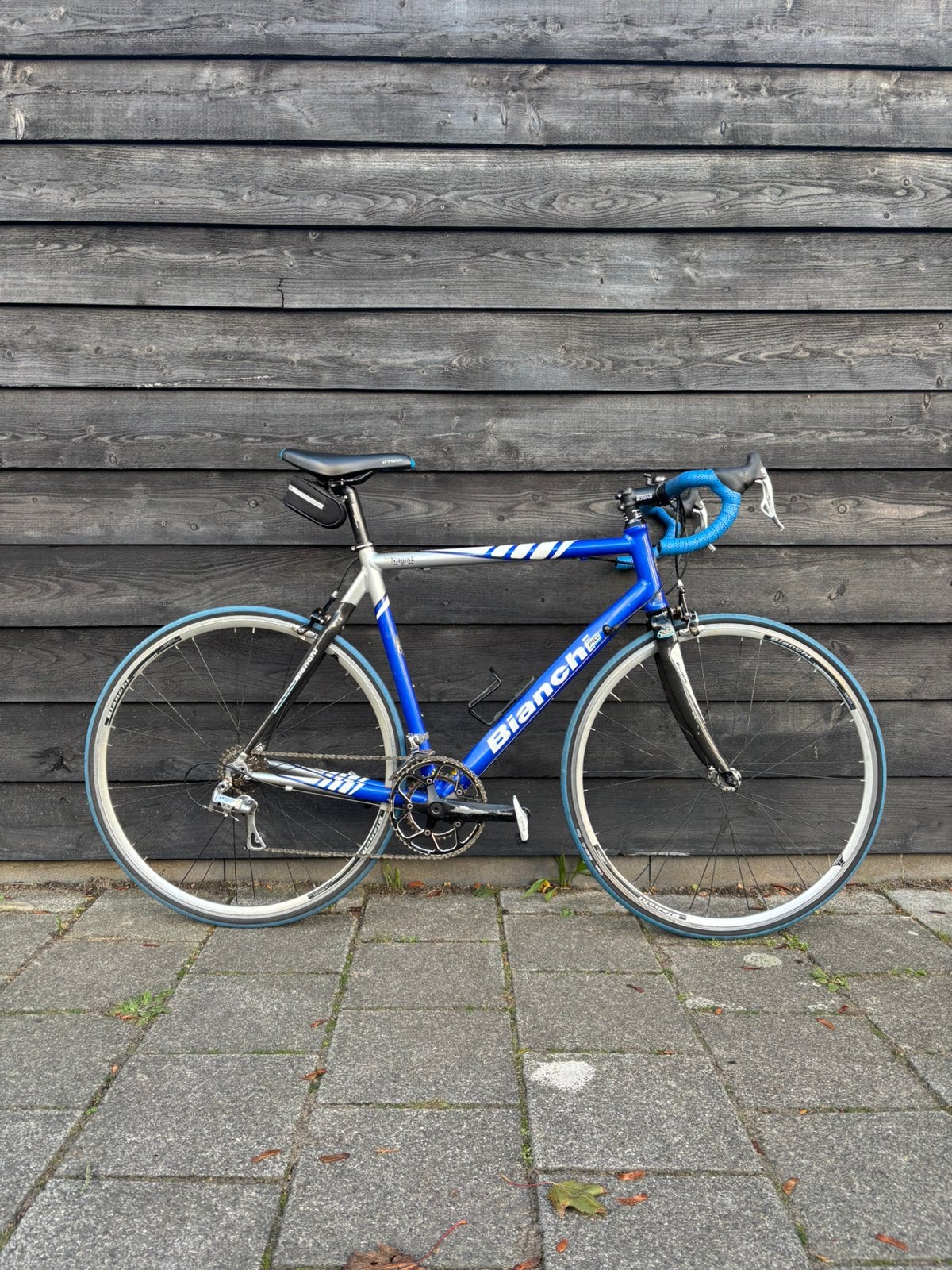 Bianchi Via Nirone Alu Carbon – 55 cm – Campagnolo 2x10, 28 inch, Velgrem, Aluminium, Zo goed als nieuw