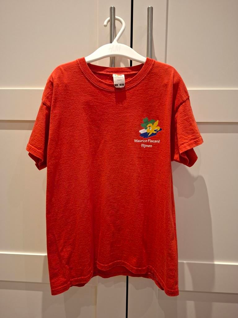 T-shirt Bevers scouting Vlijmen maat 128, Ophalen, Zo goed als nieuw, Kleding