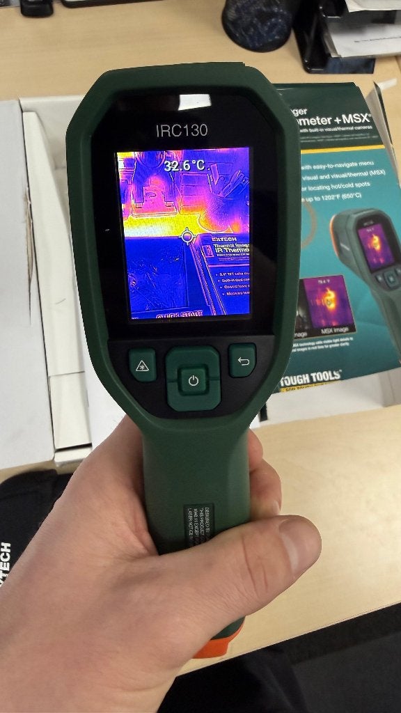 Extech ICT130 Warmtebeeldcamera - Nieuwstaat!, Ophalen, Zo goed als nieuw, Temperatuur