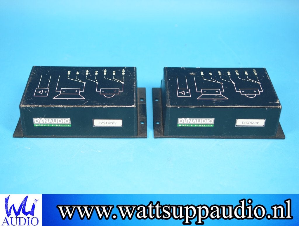 Dynaudio AU261571 2-way crossover / Filter( pair ) Vintage, Gebruikt, ., Ophalen of Verzenden, .