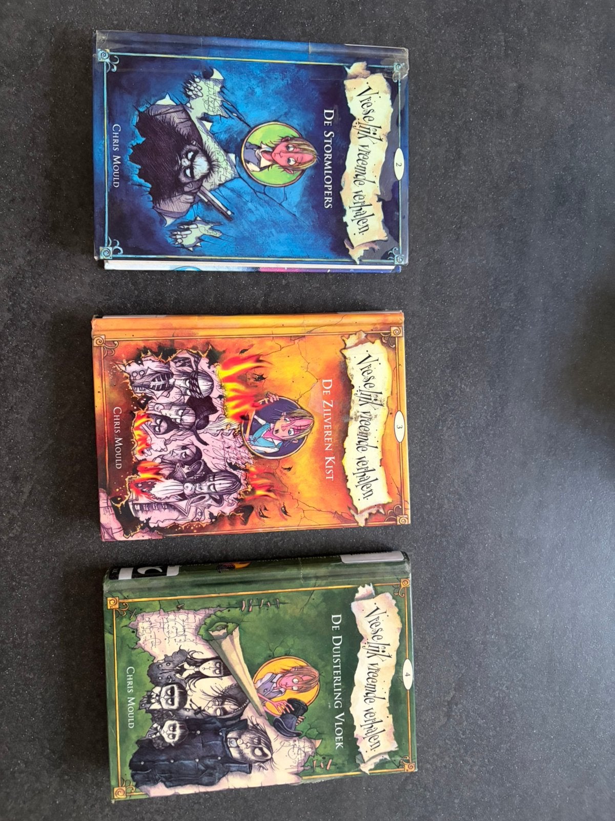 Vreselijk vreemde verhalen, Boeken, Ophalen, Gelezen, Chris Mould, Fictie algemeen