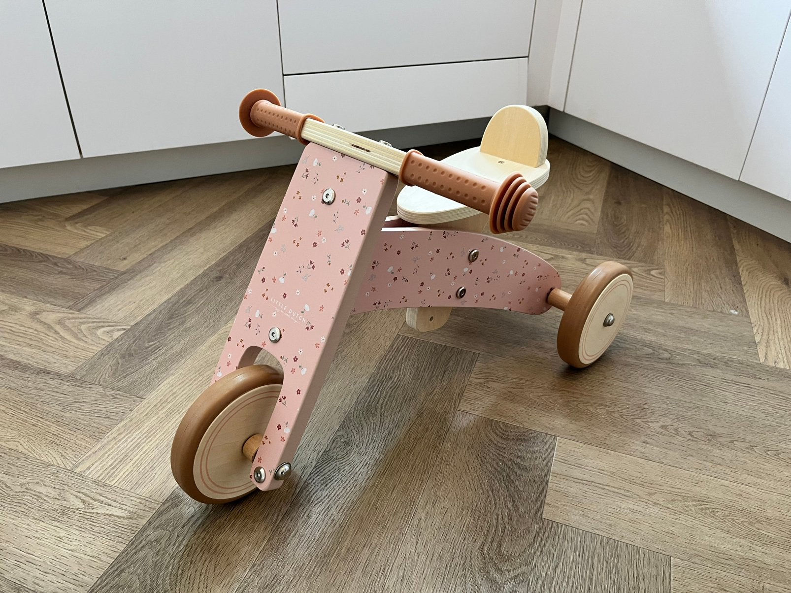Little Dutch driewieler roze, Ophalen, Zo goed als nieuw, Loopfiets