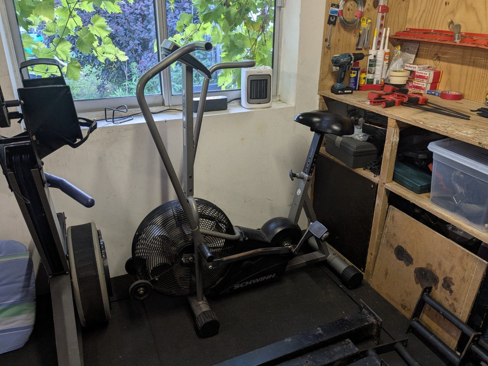 Schwinn Airdyne Evolution Pro Airbike, Sport en Fitness, Fitnessapparatuur, Gebruikt, Airbike, Armen, Benen, Borst, Buik, Rug