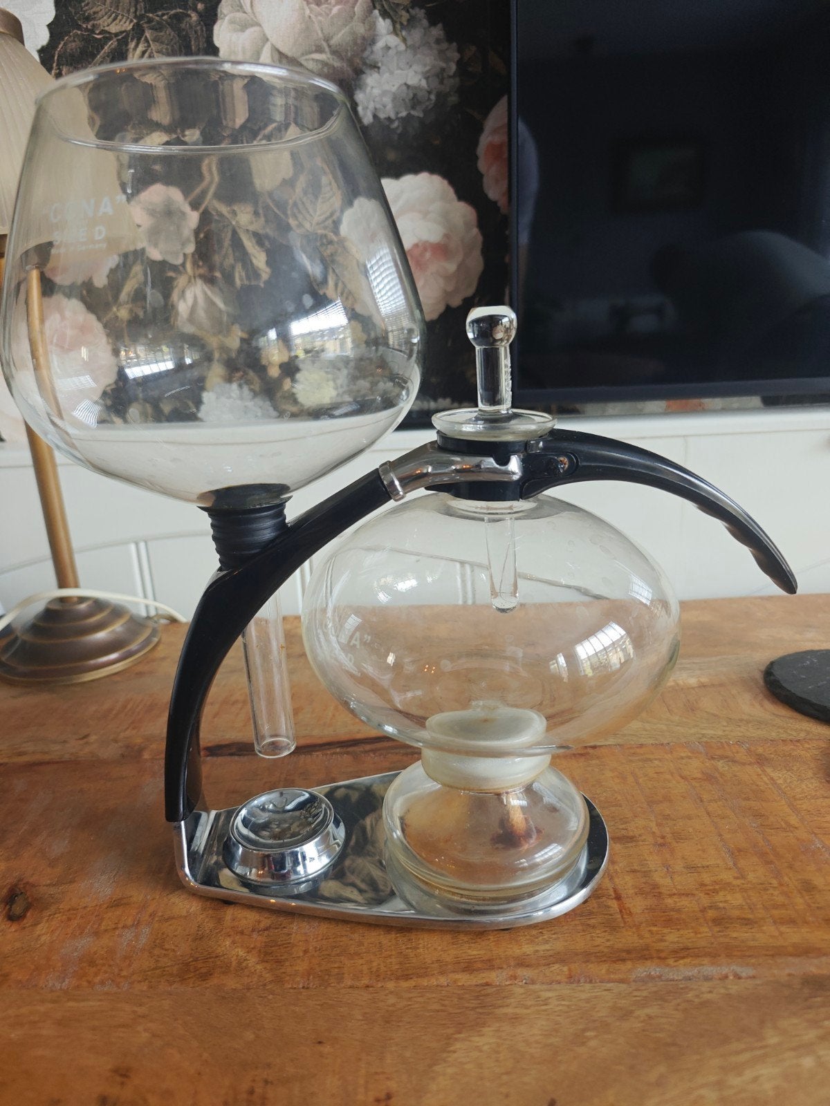 Cona Size D koffiezetapparaat - vacuüm percolator, Ophalen, Gebruikt, Overige modellen, Gemalen koffie