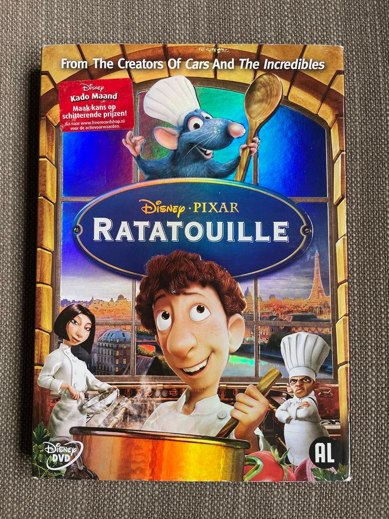 Disney Pixar Ratatouille - dvd, Alle leeftijden, Ophalen of Verzenden, Zo goed als nieuw, Komedie