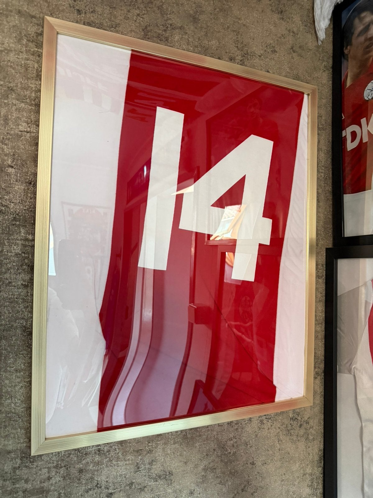 Cruijff shirt Ajax thuis maat L, Verzamelen, Ophalen of Verzenden, Zo goed als nieuw, Ajax, Shirt