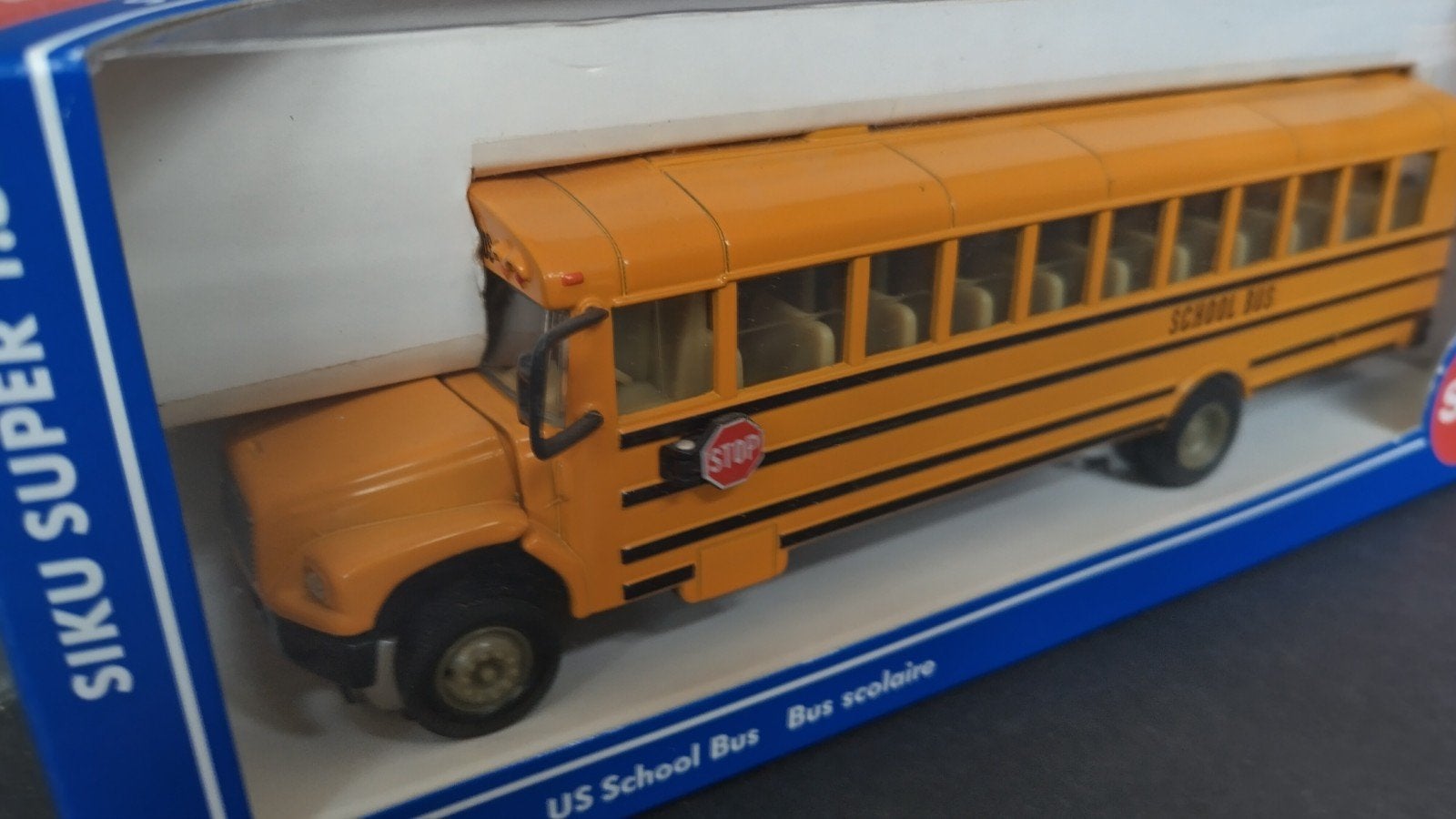 Thomas Us Schoolbus 1:55 Siku 3731 Pol, SIKU, Verzenden, Zo goed als nieuw, Bus of Vrachtwagen