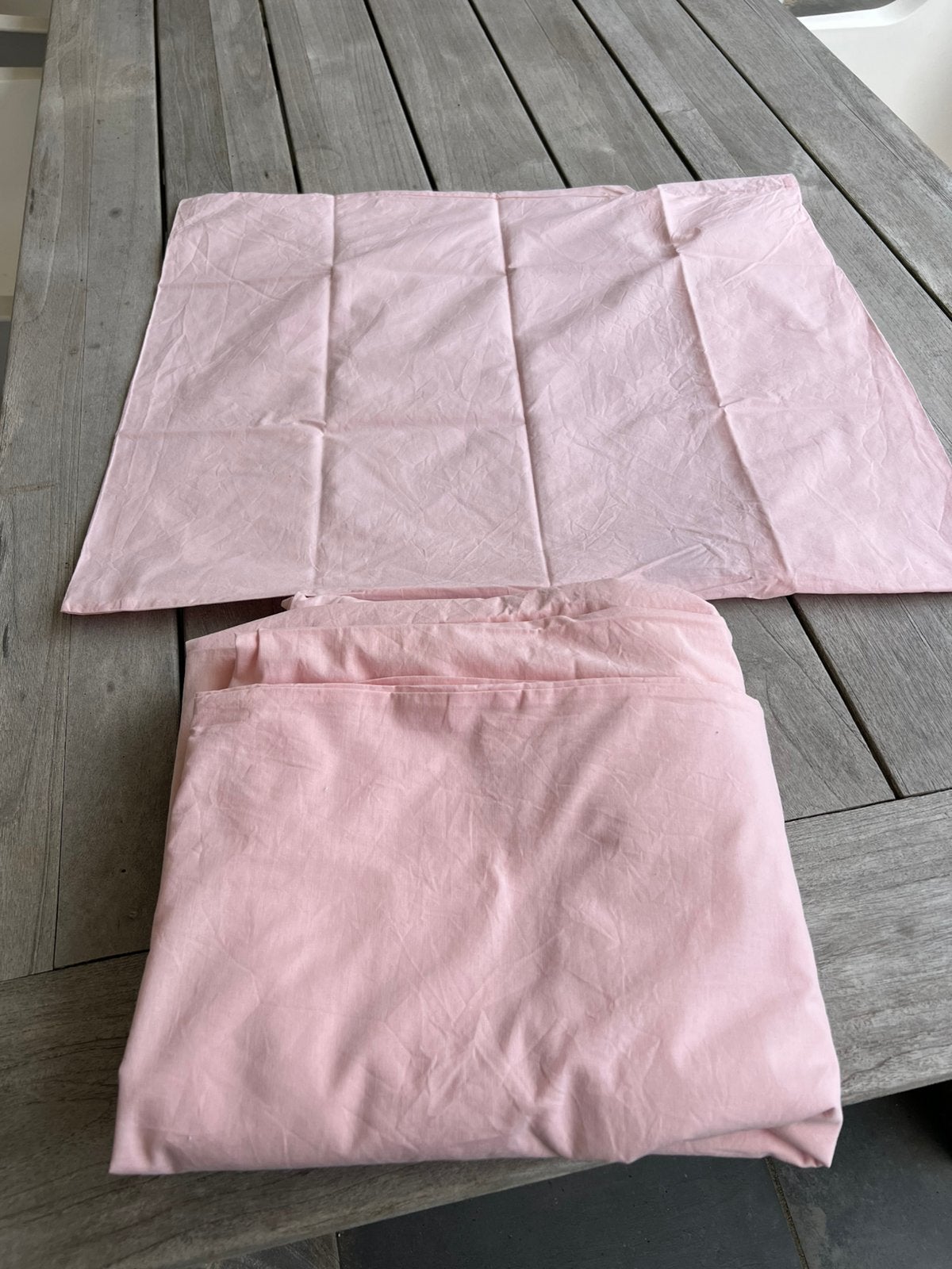 1 persoonsdekbedovertrek, Huis en Inrichting, Woonaccessoires | Kussens, Ophalen, Nieuw, Roze