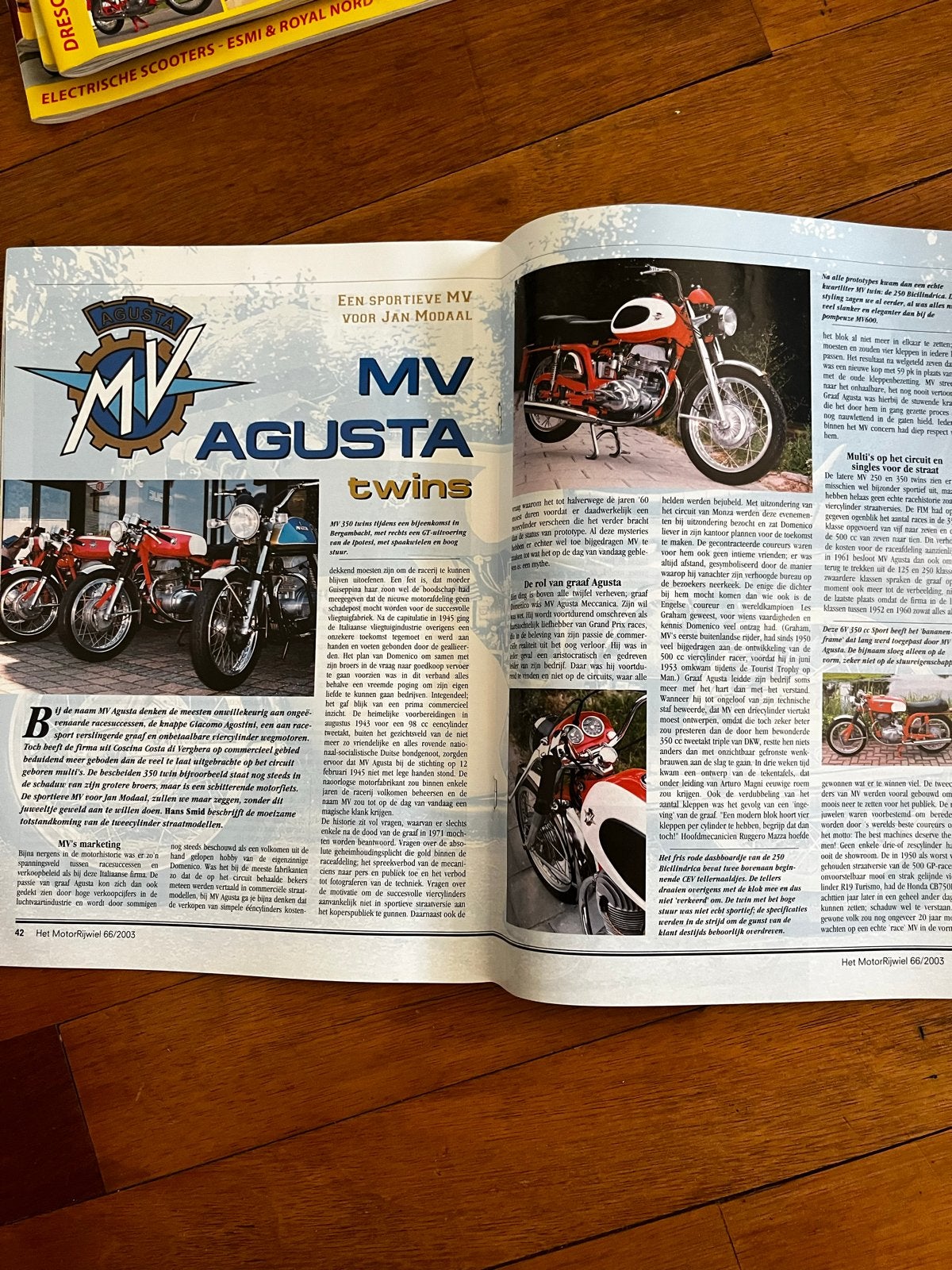Het MotorRijwiel nr. 66: MV Agusta, Kreidler, BSA, BMW, Ophalen of Verzenden, Gelezen, Algemeen