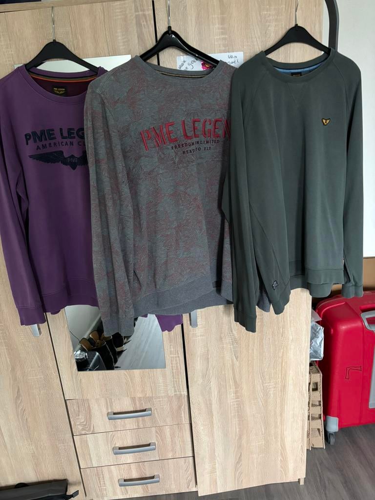 ZGAN PME legend sweaters, T-shirts, polo’s, trui alles XXXL., Kleding | Heren, Ophalen of Verzenden, Zo goed als nieuw, Overige maten