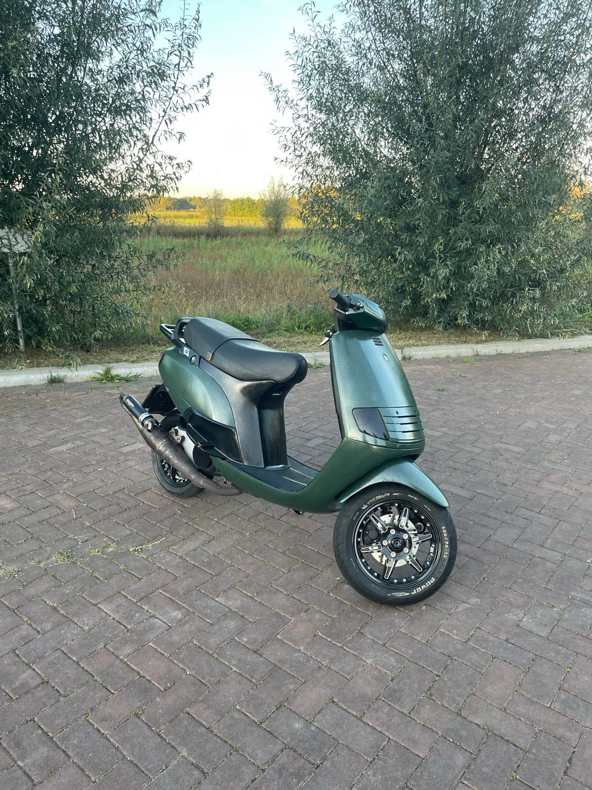 Piaggio Skipper 125cc A1 - Custom Gespoten & Getuned, Ophalen, Gebruikt, Overige modellen, 125 cc