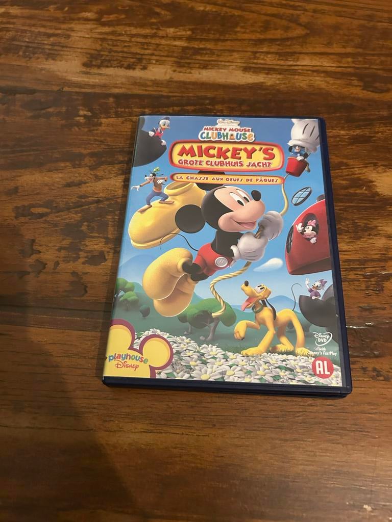 Mickey Mouse Clubhouse: Mickey's Grote Clubhuis Jacht DVD, Cd's en Dvd's, Avontuur, Alle leeftijden, Ophalen of Verzenden, Zo goed als nieuw