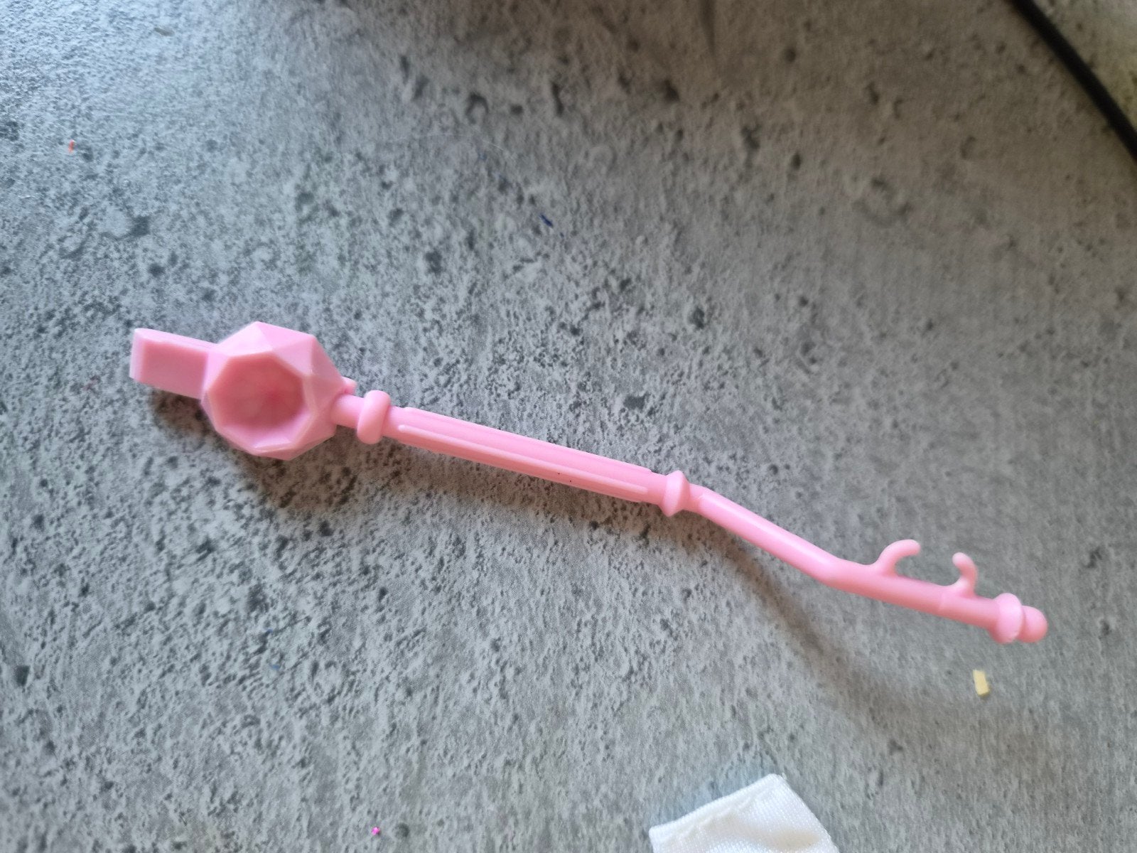 Roze Barbie accessoire - toverstafje of hengel, Ophalen of Verzenden