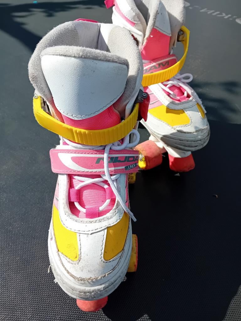 Nijdam Junior verstelbare rolschaatsen maat 34-37, Ophalen of Verzenden, Verstelbaar, Gebruikt, Kinderen