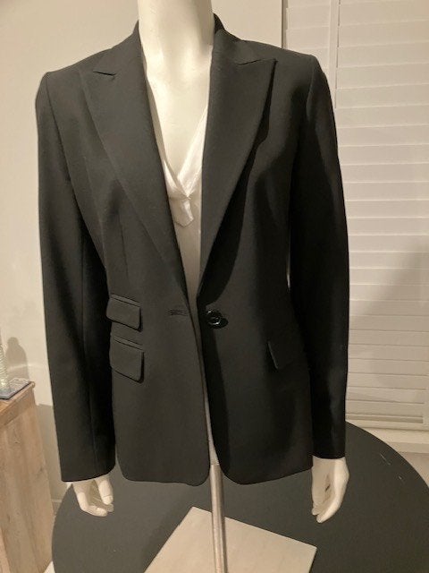 Zwarte blazer (kostuum-kwaliteit) Mt 40 NIEUW !!, Maat 38/40 (M), Zwart, Nieuw, Ophalen of Verzenden