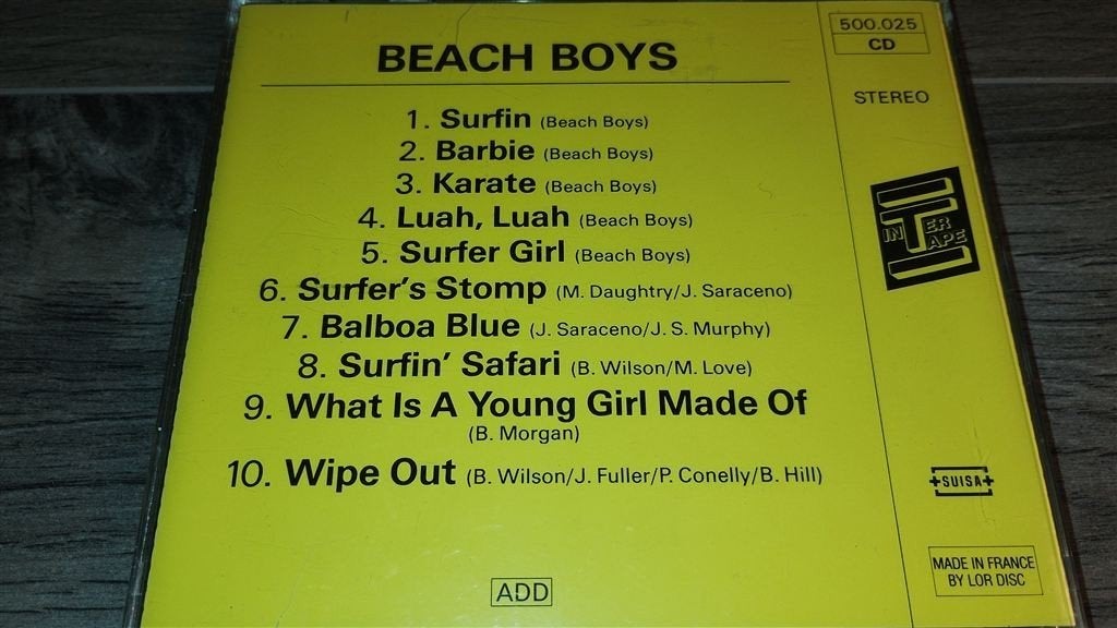 The Beach Boys - Beach Boys [intertape], Cd's en Dvd's, Cd's | Pop, Ophalen of Verzenden, Zo goed als nieuw