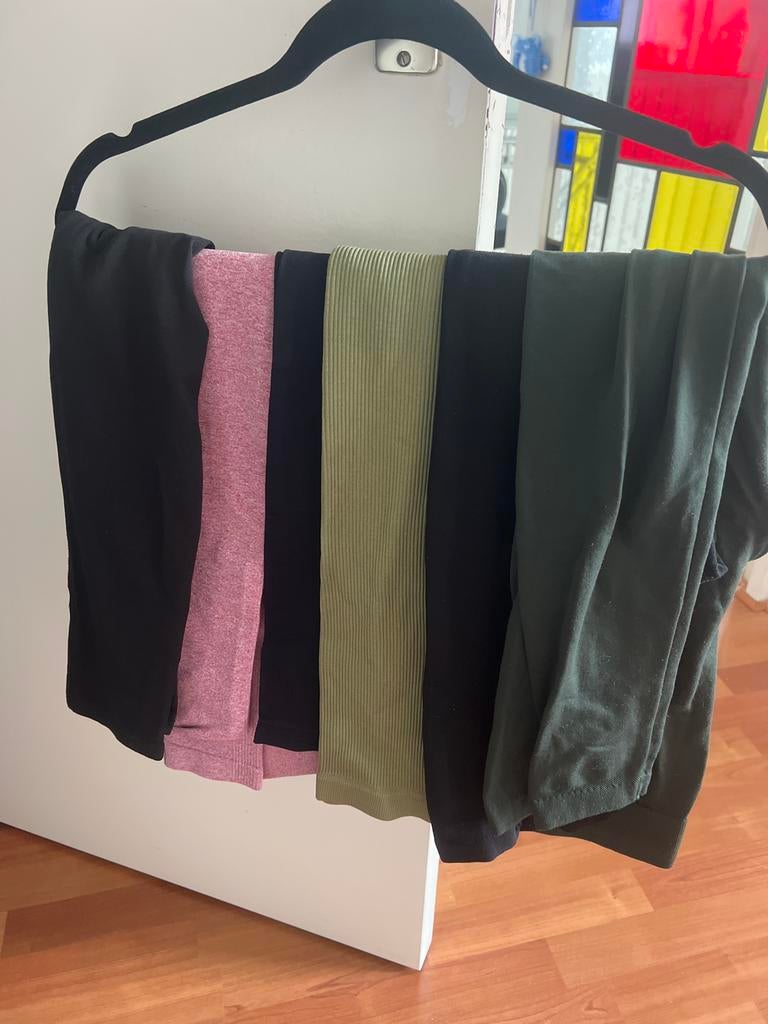 Leggings in diverse kleuren - Maat L, Legging, Overige kleuren, Ophalen of Verzenden, Maat 44/46 (L)