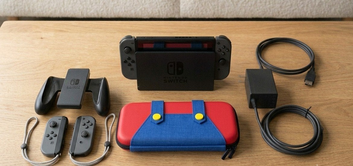 Super mooie z.g.a.n. Nintendo Switch 1 Black edition, Ophalen of Verzenden, Zo goed als nieuw, Met 2 controllers, Switch Original