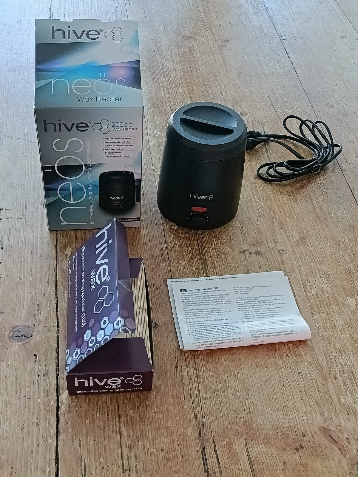 Hive Wax Heater 200cc met spatels, Ophalen, Nieuw, Overige typen