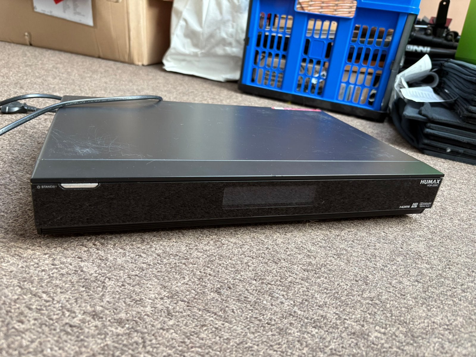 Humax decoder/harddiskrecorder iHDR-5200C, Ophalen of Verzenden, Gebruikt
