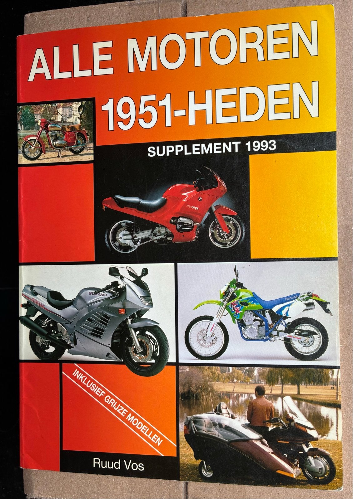 Alle Motoren 1951-Heden Supplement 1993 - Ruud Vos, Boeken, Ophalen of Verzenden, Gelezen, Algemeen