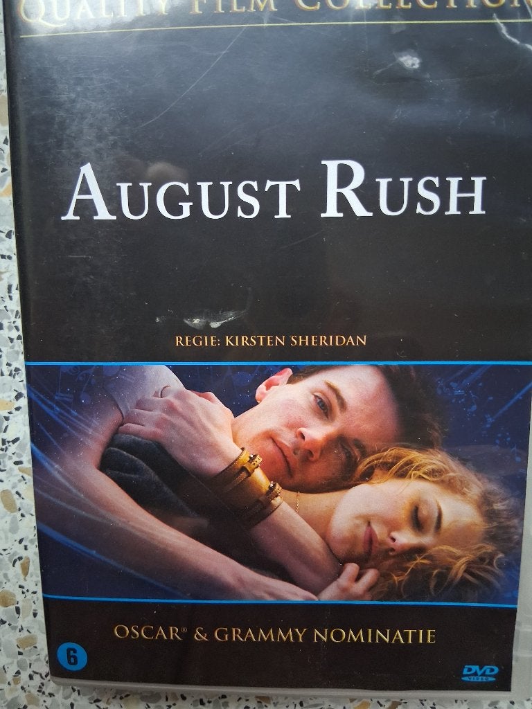 De Romantische Drama film " August Rush"., Engels, Zo goed als nieuw, Vanaf 6 jaar, Inclusief doosje