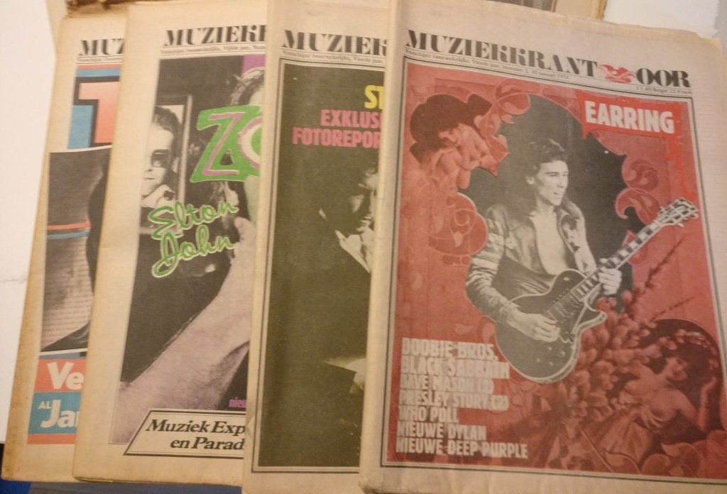 Muziekkranten OOR te koop ('vintage', 1974 - 1977), Boeken, Ophalen of Verzenden, Gelezen, Artiest