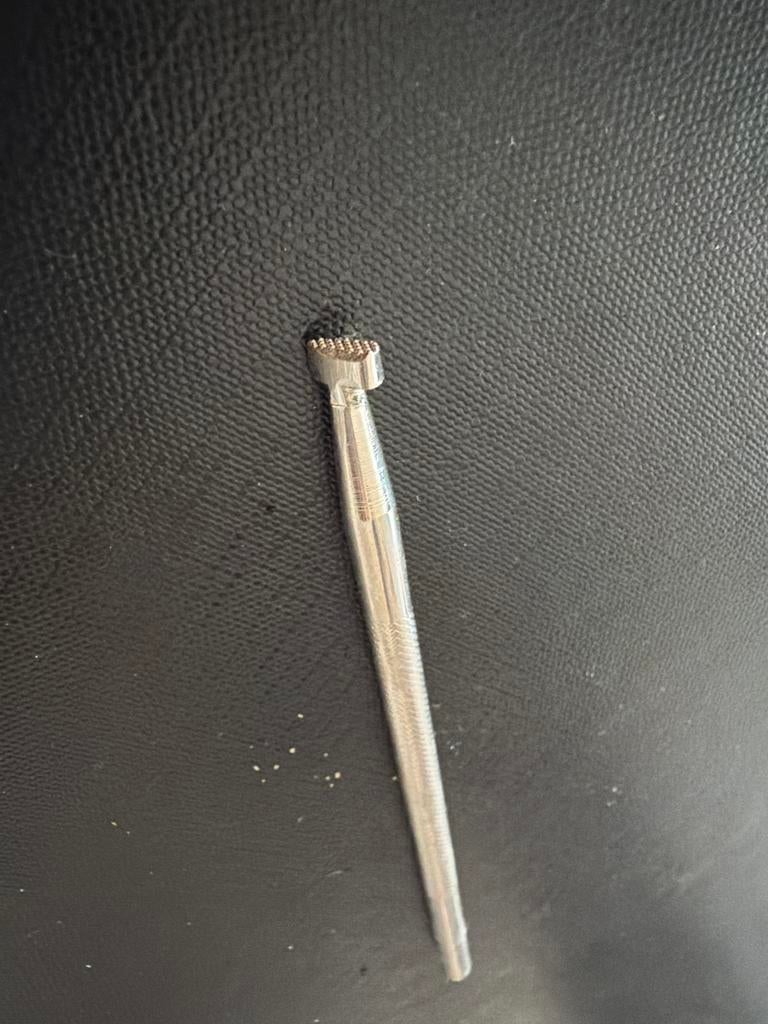 Lederbewerking Stempelgereedschap - Decoratieve Rand, Zilver, Overige thema's, Gereedschap of Toebehoren, Nieuw