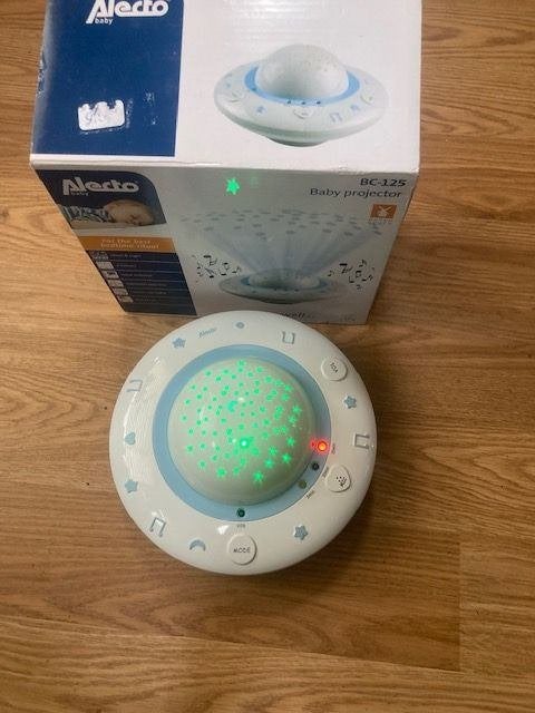Alecto Baby Projector - Rustgevende Slaapliedjes - Babyproje, Verwijderbaar, Nieuw, Ophalen of Verzenden, Wit