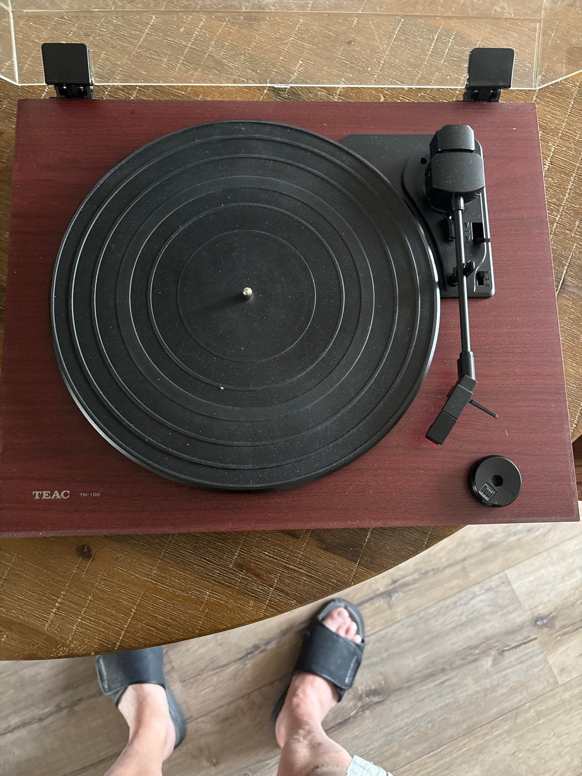 TEAC TN-100 Platenspeler op de kap lichte krasjes, Audio, Tv en Foto, Platenspelers, Overige merken, Gebruikt, Ophalen of Verzenden