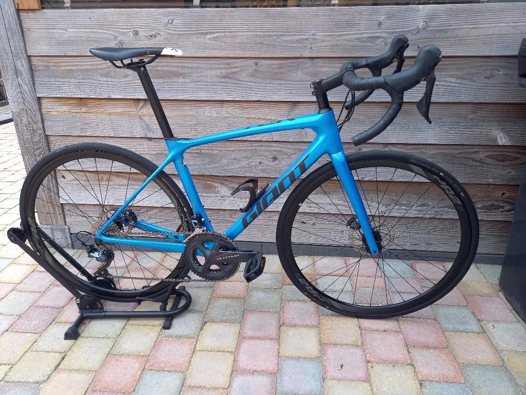 Giant TCR Advanced Carbon Ultegra disk Maat S 11 speed, Fietsen en Brommers, Fietsen | Racefietsen, Ophalen, 28 inch, Carbon, Giant