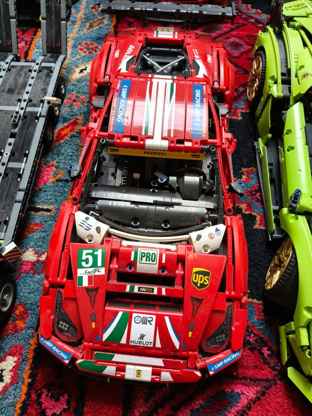 Lego Technic Ferrari 488 GTE met boekje, Ophalen