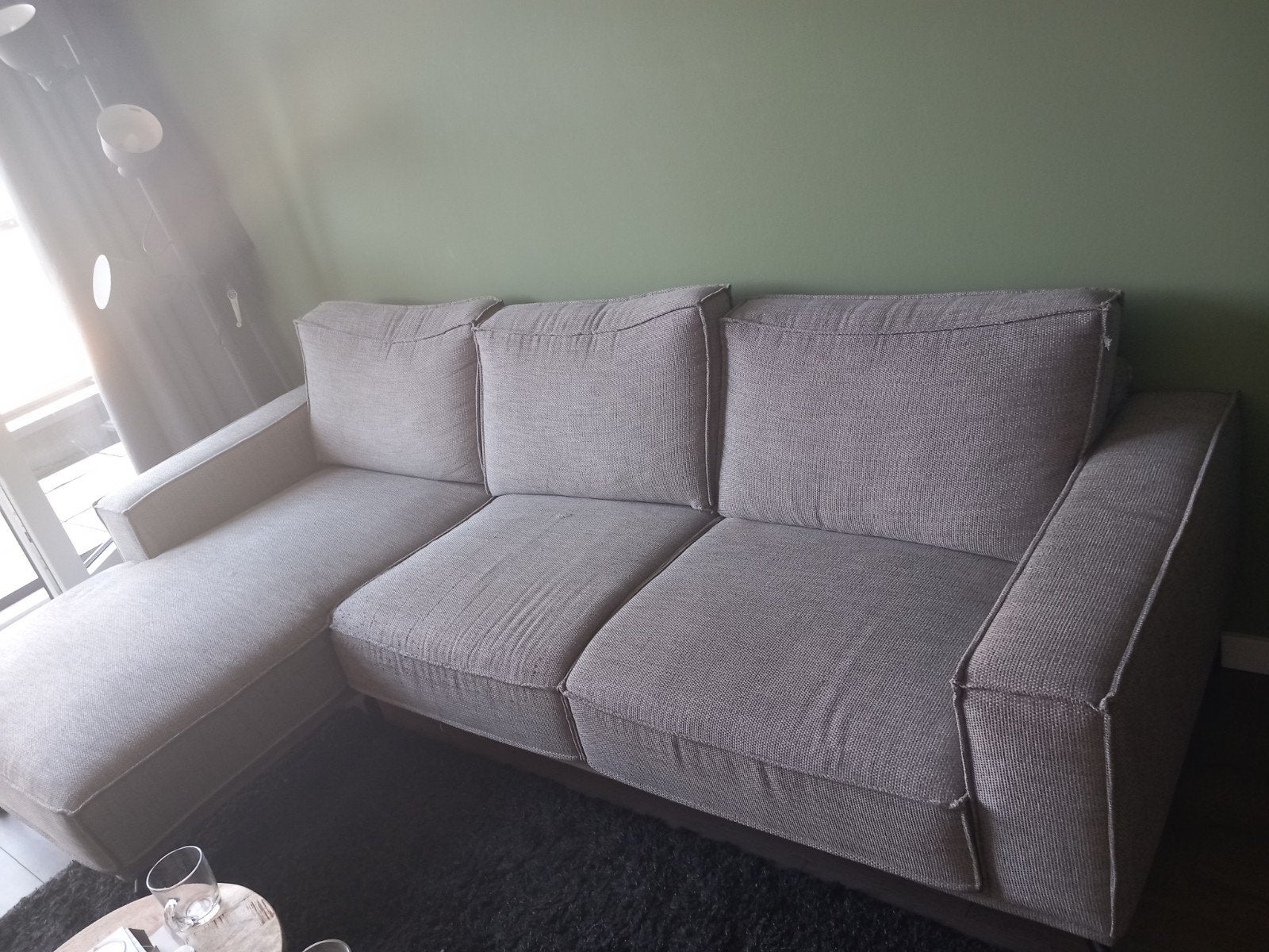 Gratis hoekbank ophalen in Ede, 250 tot 300 cm, Gebruikt, 100 tot 125 cm, Hoekbank