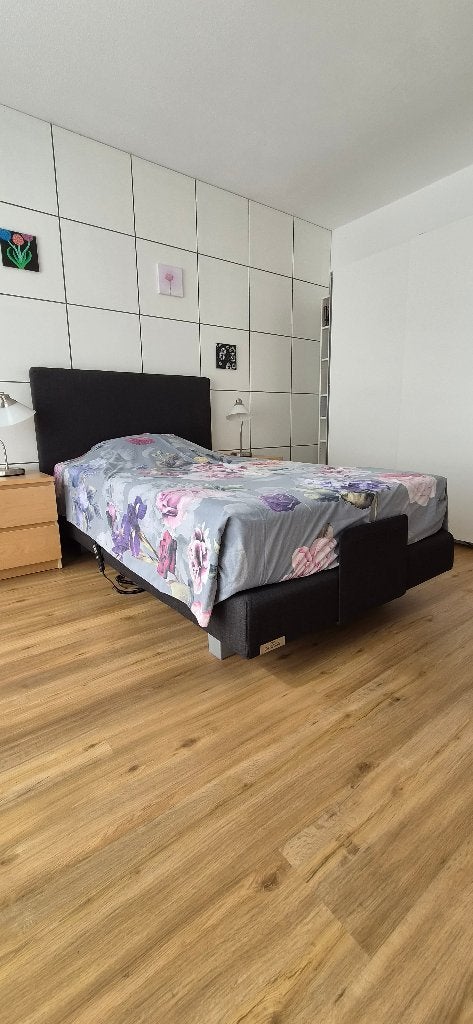 Boxspring twijfelaar, Ophalen, Gebruikt, Twijfelaar, 120 cm