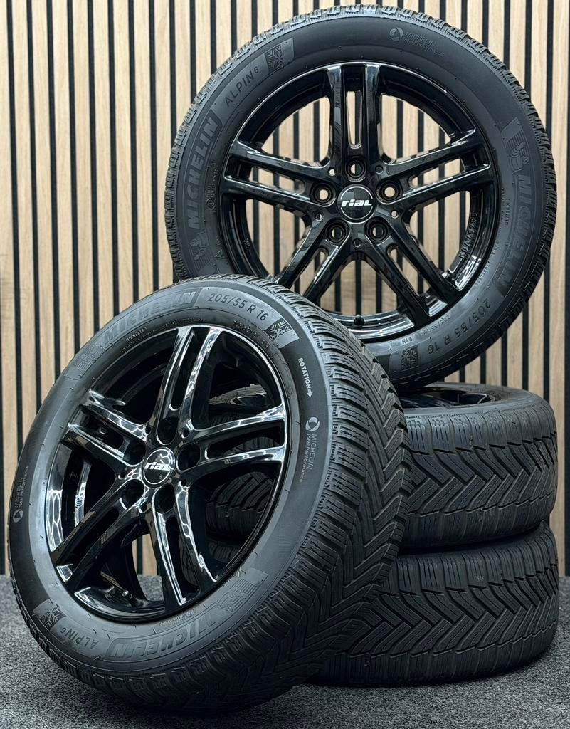 WINTER! 16 inch Rial Bavaro - Golf Leon 5x112 ET50 Michelin, Auto-onderdelen, Banden en Velgen, Banden en Velgen, Winterbanden