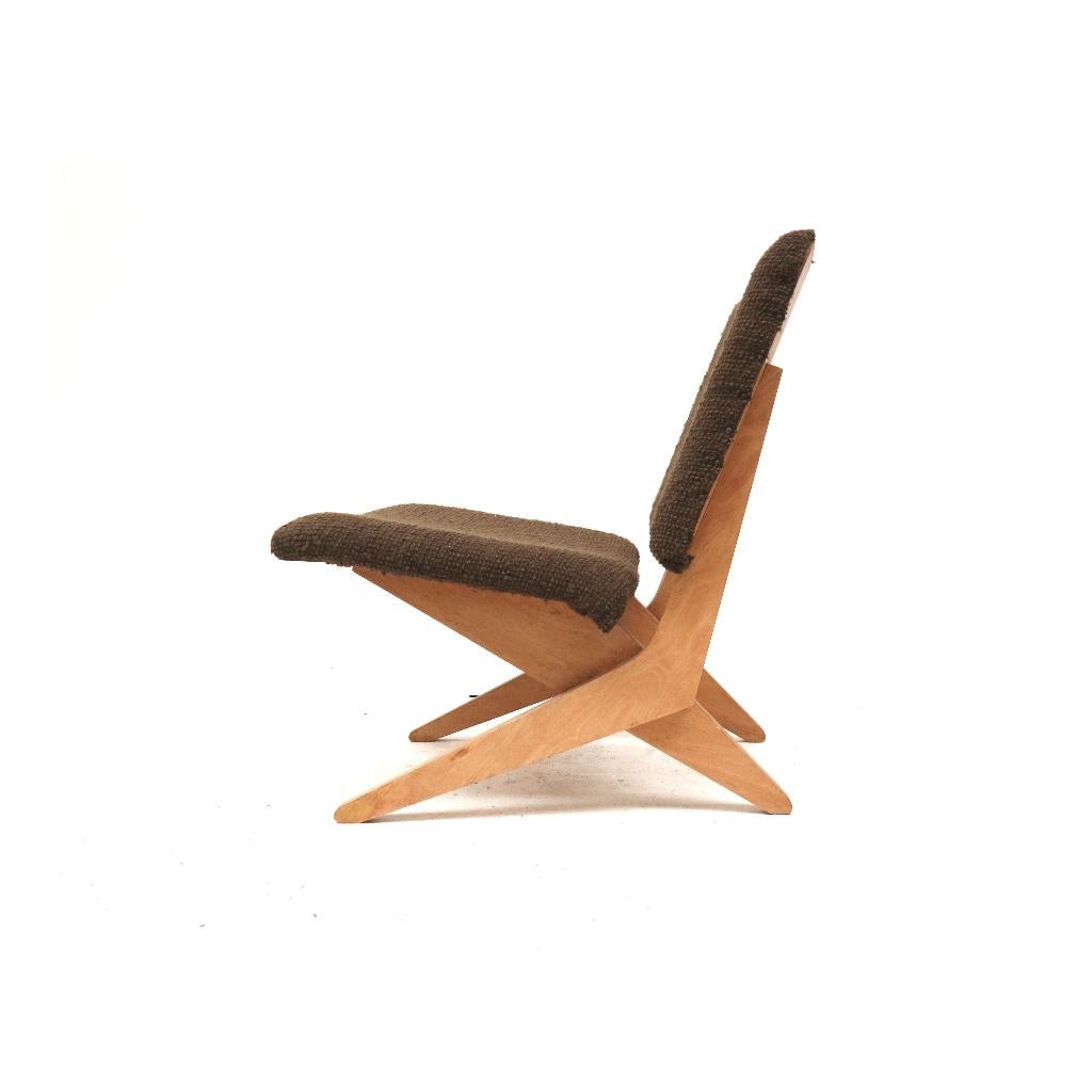 Vintage design Pastoe Cees Braakman fauteuil jaren '60 '70, Huis en Inrichting, Fauteuils, Gebruikt, 50 tot 75 cm, 75 tot 100 cm