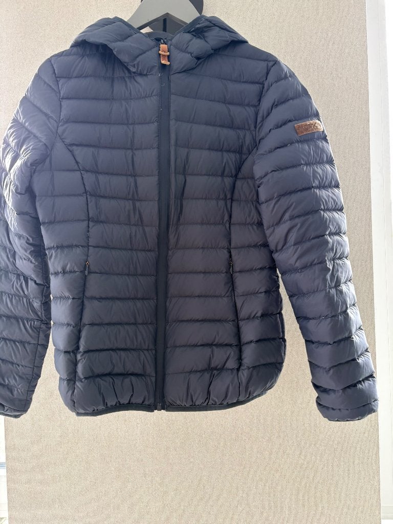 Moscow donsjas blauw mt S, Maat 36 (S), Verzenden, Blauw, Moscow