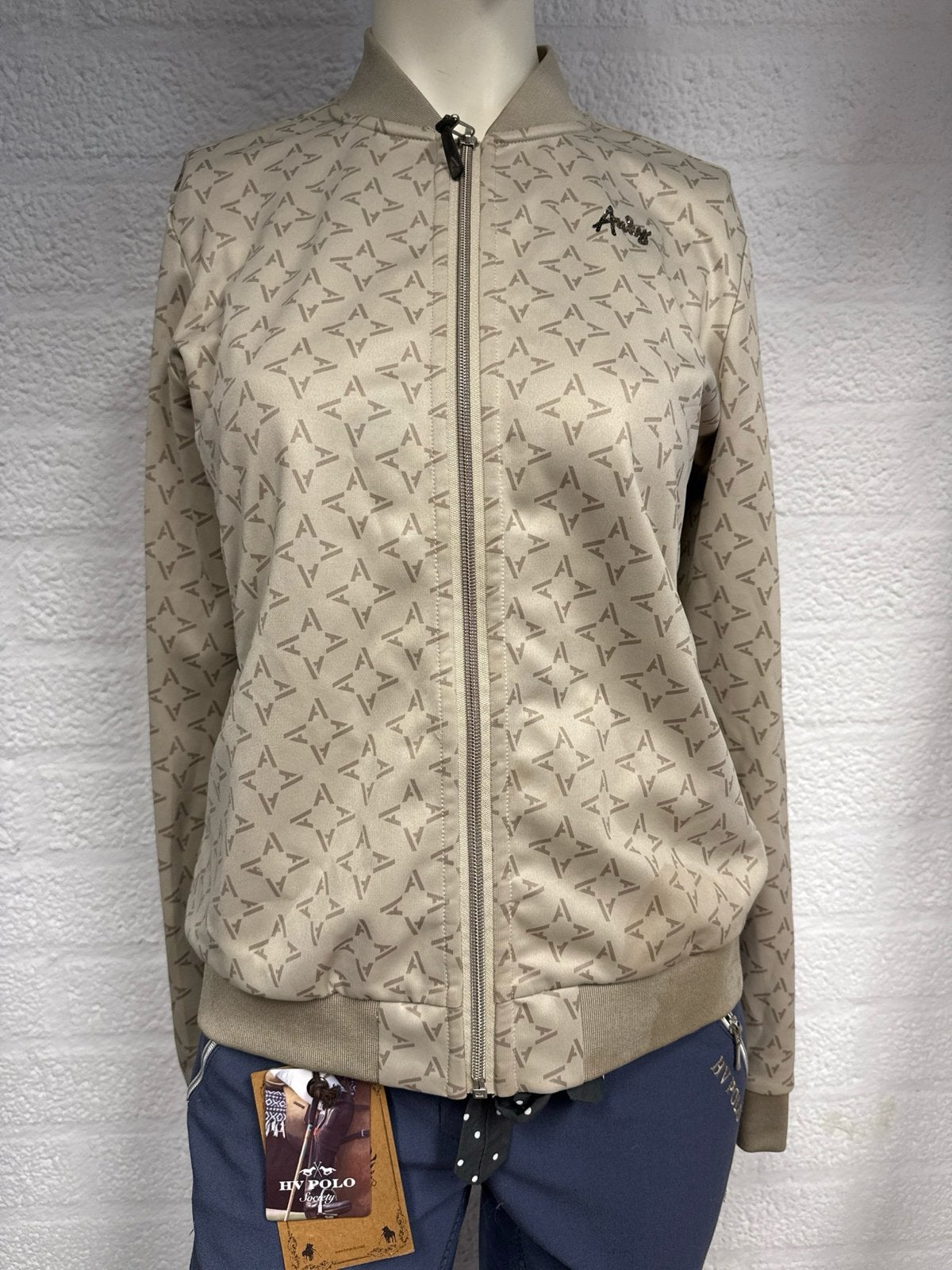 Anky bomber vestje beige 36, Kleding | Dames, Jassen | Zomer, Ophalen of Verzenden, Zo goed als nieuw, Maat 36 (S), Beige