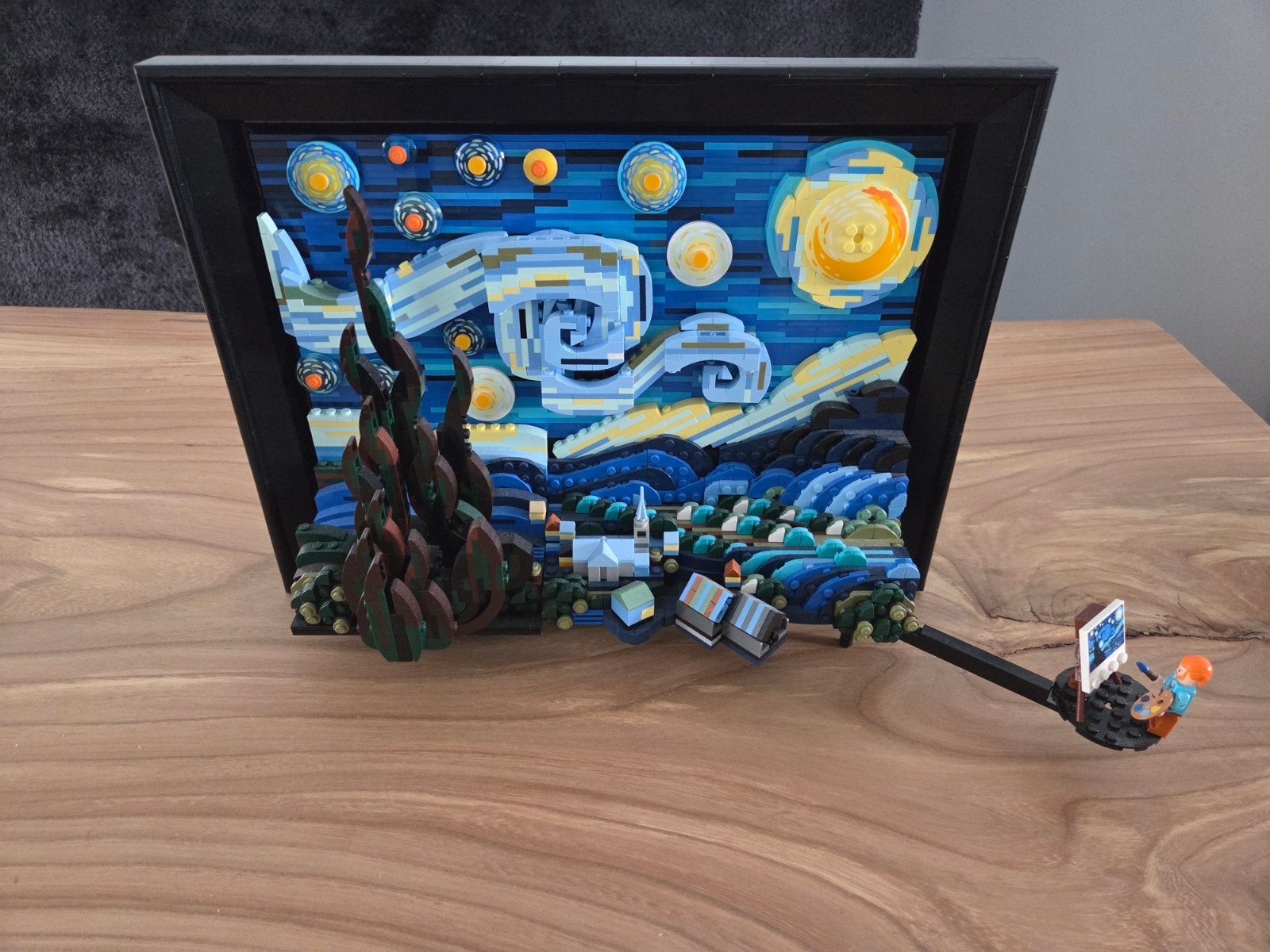 Lego Van Gogh Sterrennacht, Ophalen of Verzenden, Zo goed als nieuw