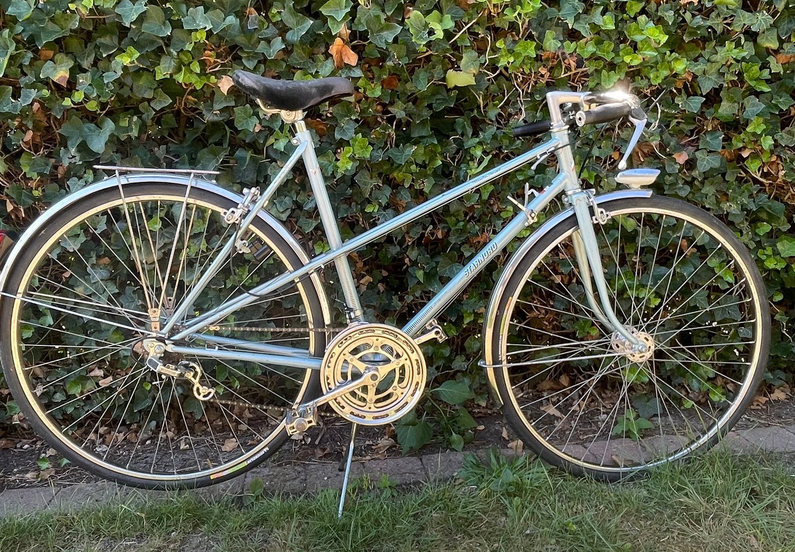 Vintage mixte Starnord damesfiets, 28 inch, 10 tot 15 versnellingen, Velgrem, Ophalen