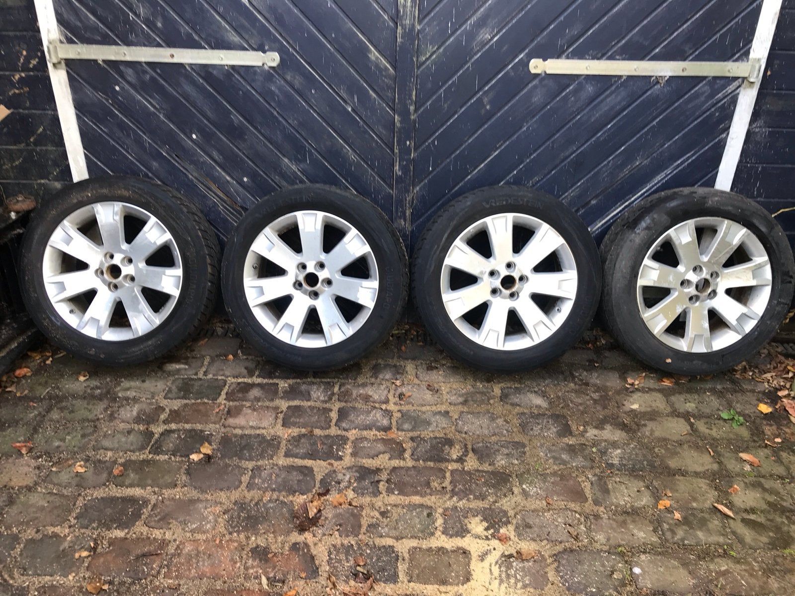 18 inch velgen met sensoren Mitsubishi Outlander/Eclipse, Auto-onderdelen, Ophalen, 18 inch, Gebruikt, Banden en Velgen