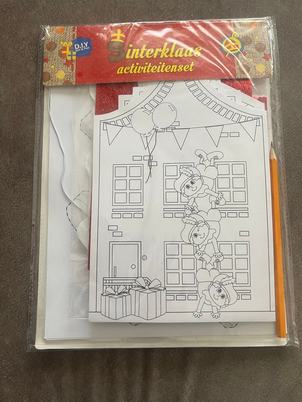 Sinterklaas Activiteitenset - Knutselplezier voor Kinderen, Overige thema's, Nieuw, Meerkleurig, Ophalen of Verzenden