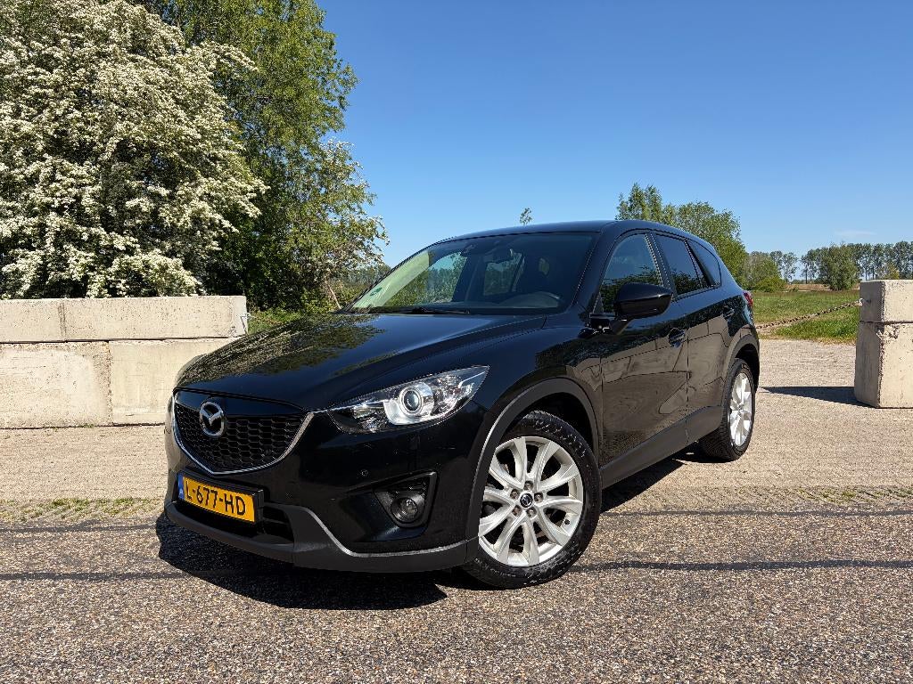 Mazda CX-5 2.0 118KW 4WD 2013 Zwart, Auto's, Mazda, Particulier, CX-5, 360° camera, ABS, Achteruitrijcamera, Adaptive Cruise Control