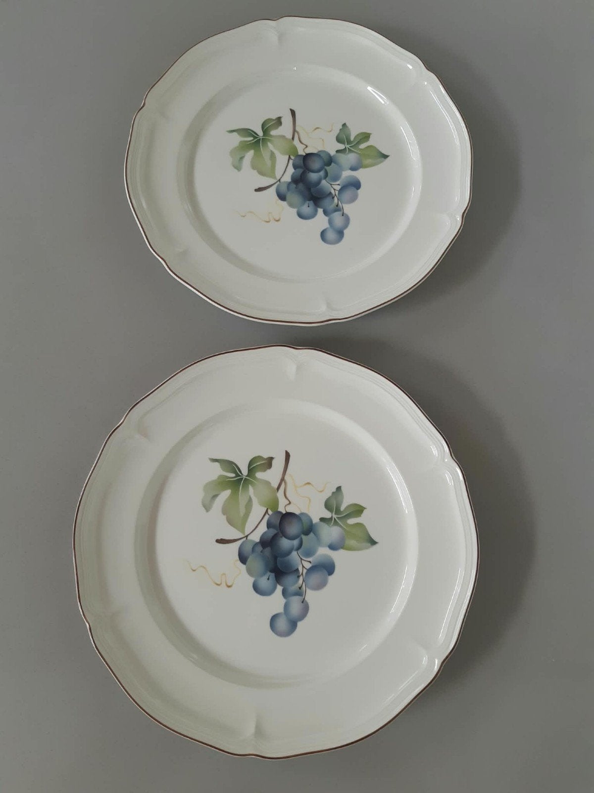 2 Dinerborden Villeroy en Boch Manoir Frutta, Ophalen of Verzenden, Zo goed als nieuw, Bord(en), Overige stijlen