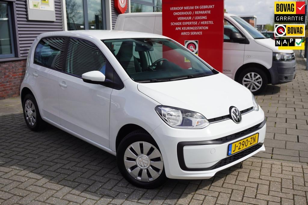Volkswagen Up! 1.0 BMT move up! / Bluetooth / NAP, Stof, Gebruikt, 4 stoelen, Origineel Nederlands